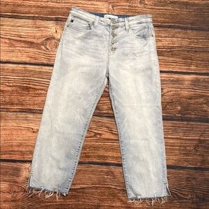 KanCan high rise crop. 29”